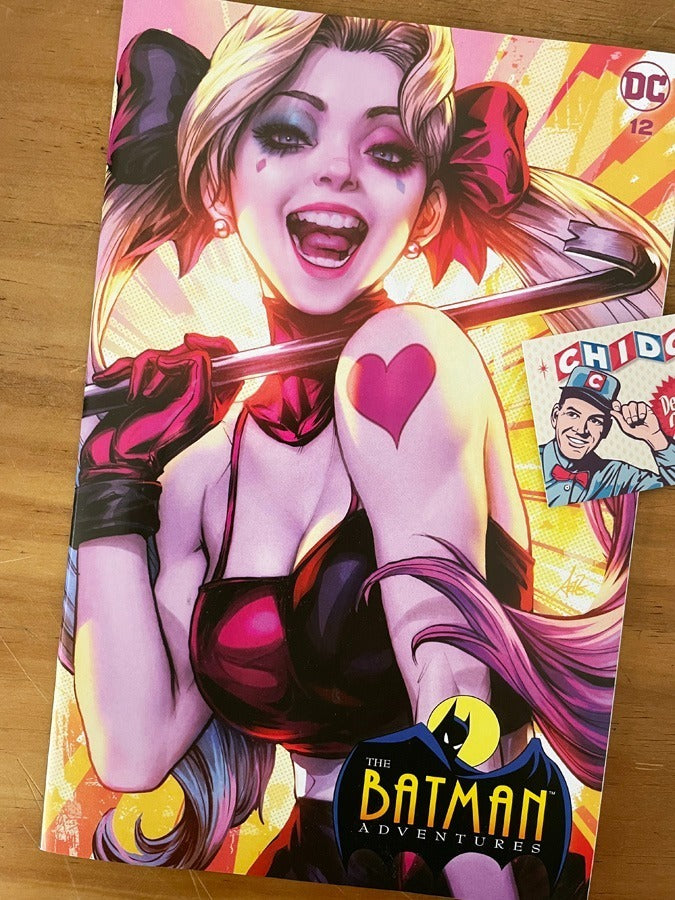 Comic Set - The Batman Adventures #12 Artgerm Harley Quinn