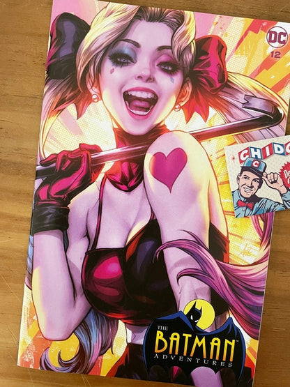 Comic Set - The Batman Adventures #12 Artgerm Harley Quinn