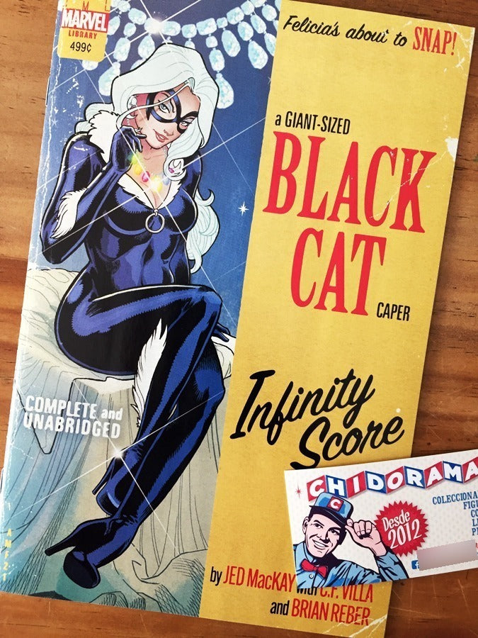 Comic - Black Cat #1 Infinity Score Giant Sized