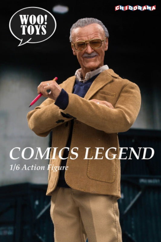 Stan Lee Comics Legend Woo Toys En Mano Nueva