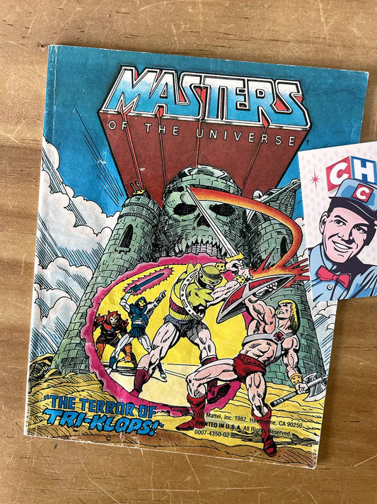 Mini Book - Masters Of The Universe 1982 Mattel Tri-klops