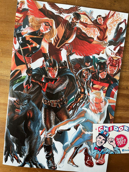 Comic Set - Avengers Connecting Alex Ross Iron Man Hulk