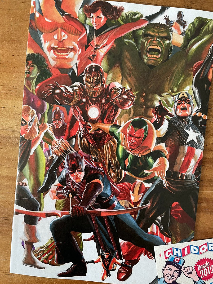 Comic Set - Avengers Connecting Alex Ross Iron Man Hulk