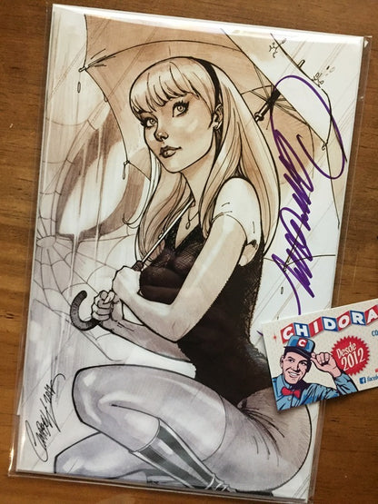 Comic Set - Amazing Spider-man #14 Scott Campbell Firmado Mj