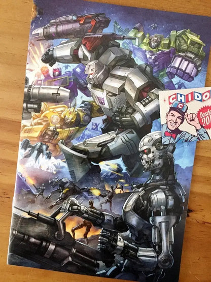 Comic - Transformers Vs Terminator 1 Alan Quah T-800 Optimus