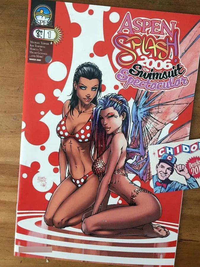 Comic - Aspen Splash 2006 Swimsuit Michael Turner Fathom