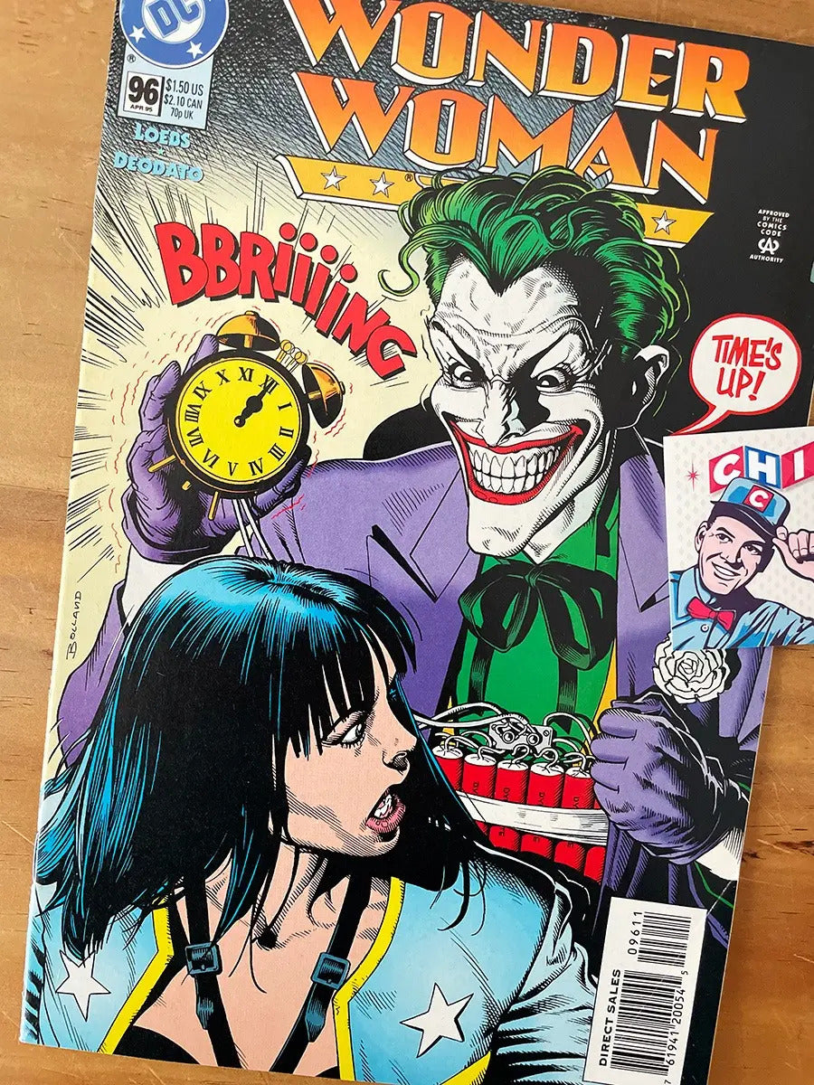 Comic - Wonder Woman #96 Bolland Mike Deodato