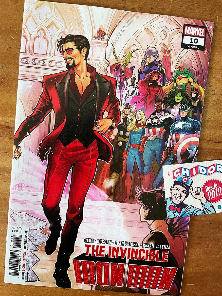 Comic Set - Iron Man Wedding Emma Frost Tony Stark