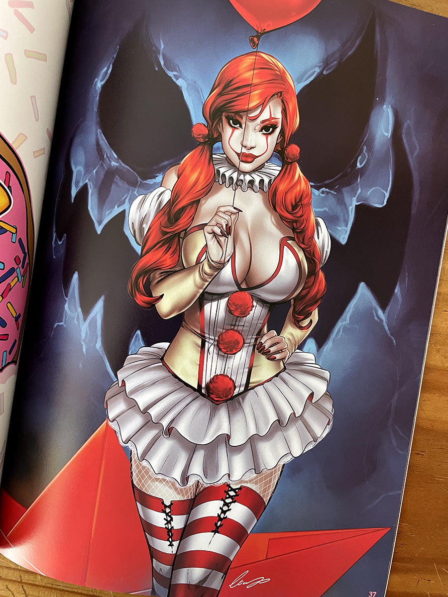 Libro - Pinned Up #1 Elias Chatzoudis Artbook Firmado