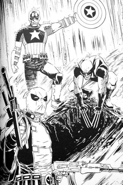 Libro - Color Your Own Deadpool Marvel Comics Para Colorear