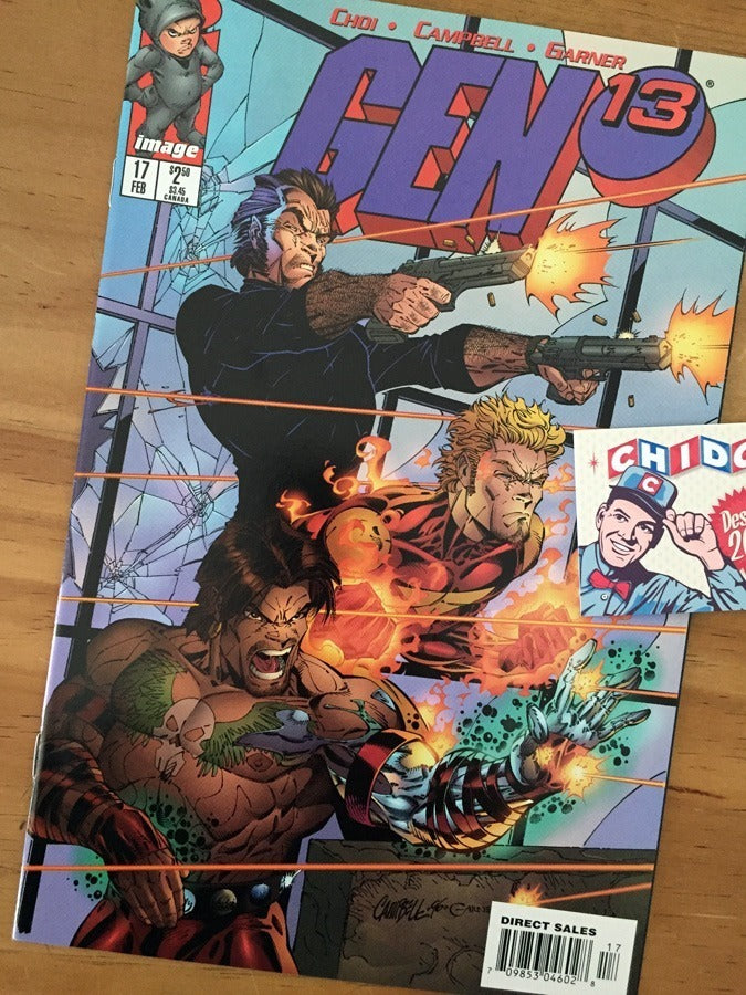 Comic Lote - Gen 13 Scott Campbell En Inglés Scott Williams