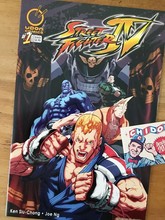 Comic Set - Street Fighter Iv Set Completo