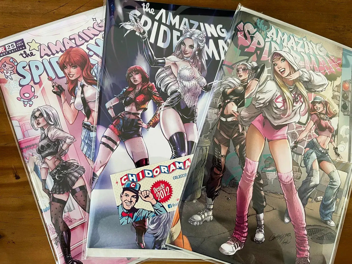 Comic Set - Amazing Spider-man #25 Scott Campbell Sin Firma