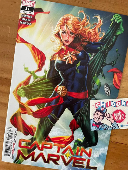 Comic - Captain Marvel #11 Sexy Mark Brooks