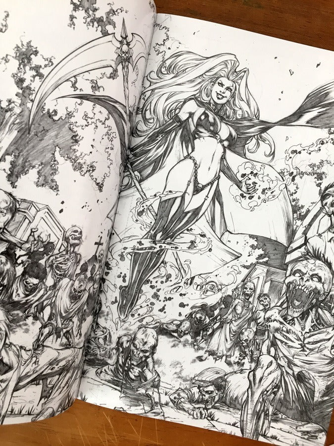 Comic - Lady Death Malevolent Decimation Premiere Edition