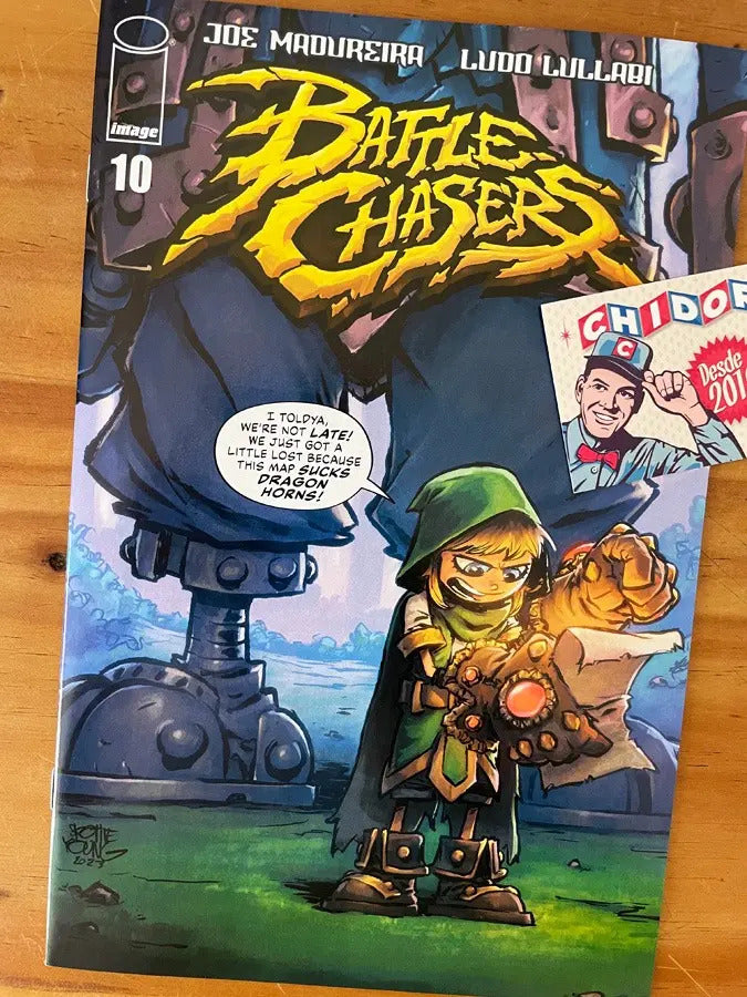 Comic - Battle Chasers #10 Joe Madureira Skottie Young Baby