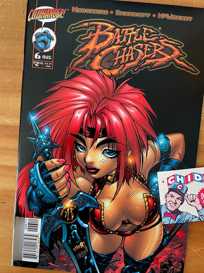 Comic Set - Battle Chasers Prelude Madureira Red Monika Sexy