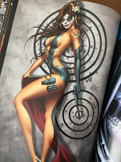Libro - Art Of La Muerta Khamunaki Debalfo Ebas Lady Death