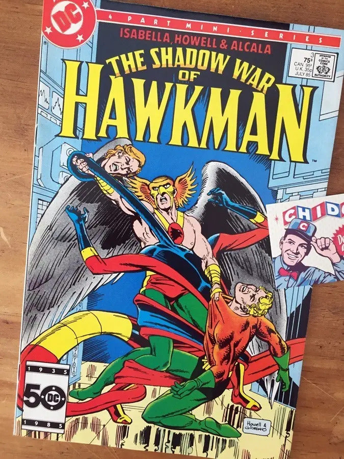 Comic Set- Hawkman #1 - 4 Hawkgirl Aquaman Mni Series