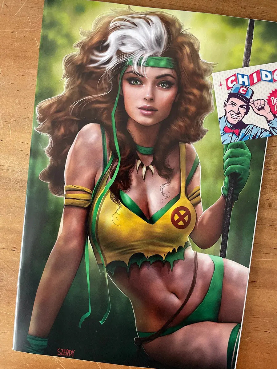Comic - Rogue & Gambit #4 Virgin Sexy Szerdy X-men