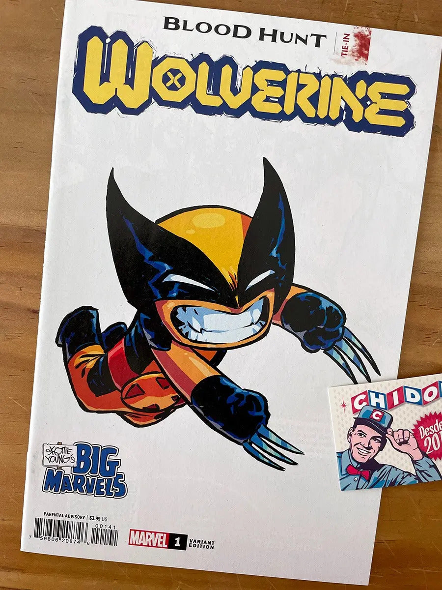 Comic - Wolverine Blood Hunt #1 Skottie Young Baby