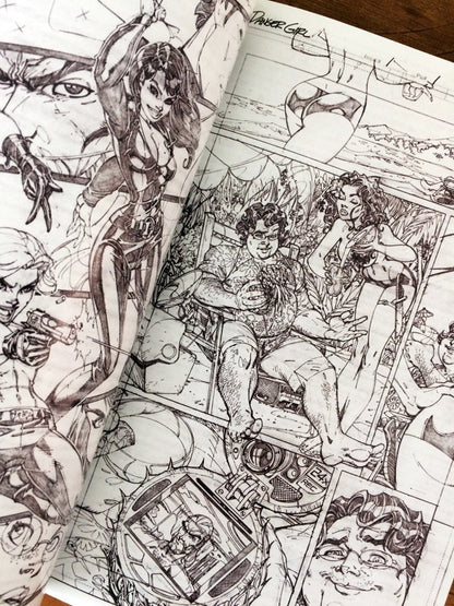 Comic - Danger Girl Twenty Years 20 Szerdy Campbell Variant
