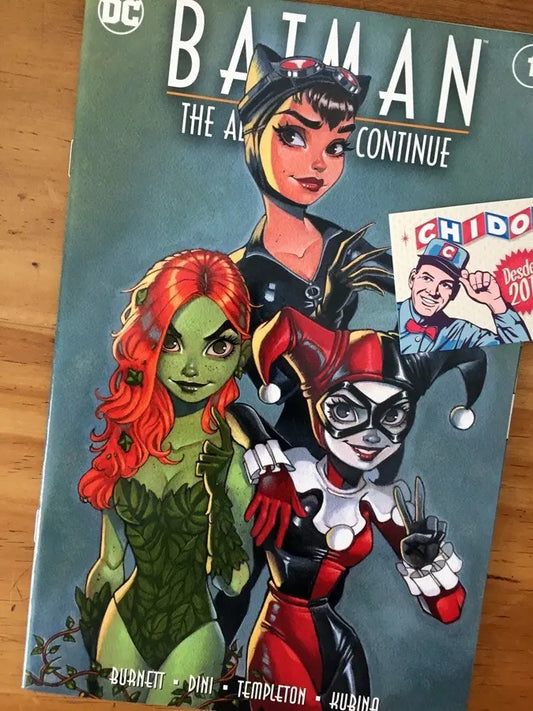 Comic - Batman Adventures Continue #1 Ivy Harley Catwoman