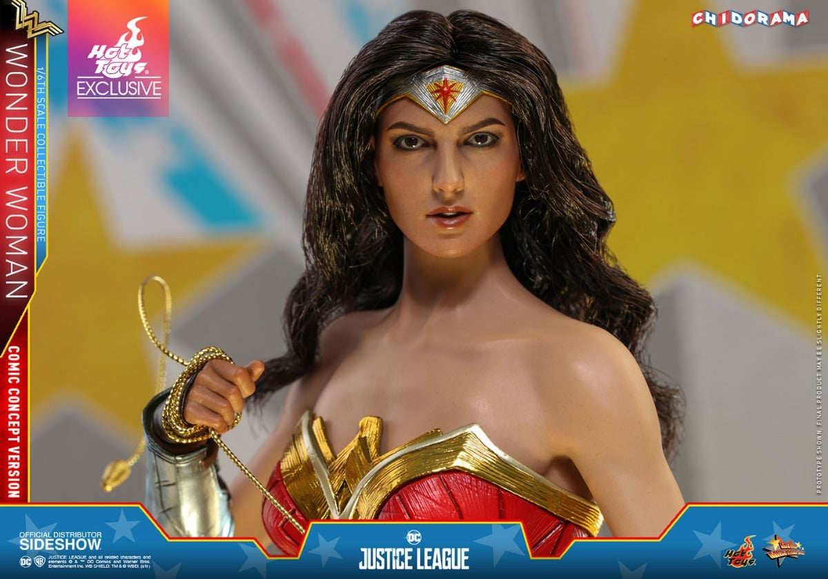 Wonder Woman Comic Concept Version Hot Toys Nueva