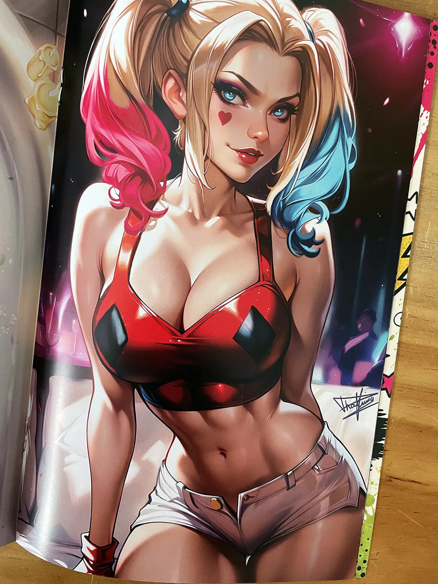 Sketchbook - Artist Alley Black Cat Dhaxina Sexy Variant