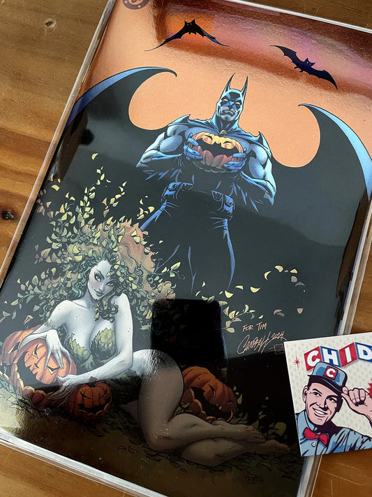 Comic - Batman The Last Halloween 5 Campbell Foil Poison Ivy