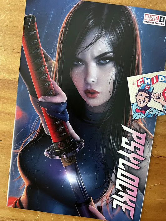 Comic - Psylocke #1 Warren Louw Trade Variant Sexy
