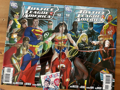 Comic Set - Justice League Of America #12 Alex Ross Variants