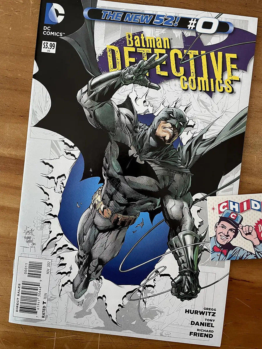 Comic - Detective Comics #0 Batman New 52 Tony Daniel