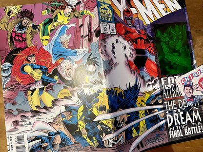Comic - X-men #25 Fatal Attractions Wolverine Magneto Holo