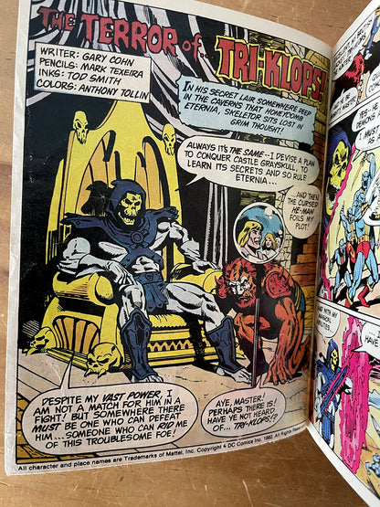 Mini Book - Masters Of The Universe 1982 Mattel Tri-klops