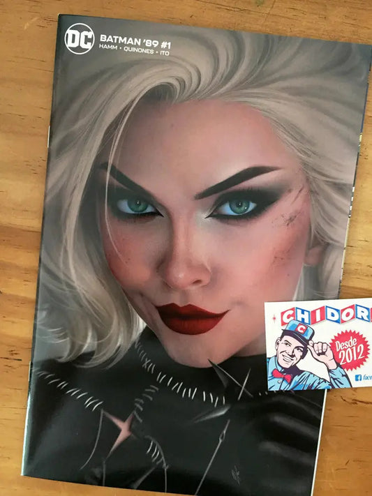 Comic - Batman '89 #1 Warren Louw Catwoman Virgin Variant