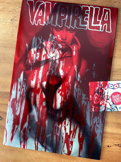 Comic - Vampirella #6 Artgerm Blood Acetato Variant