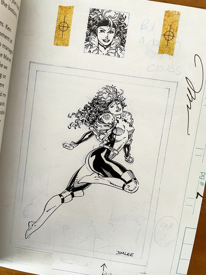 Libro - Uncanny X-men Jim Lee Trading Cards Nuevo