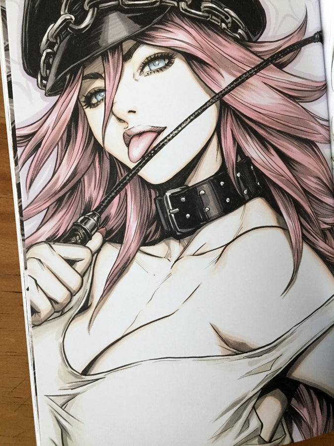 Sketchbook - Ink & Brush Inktober 2019 Artgerm Firmado