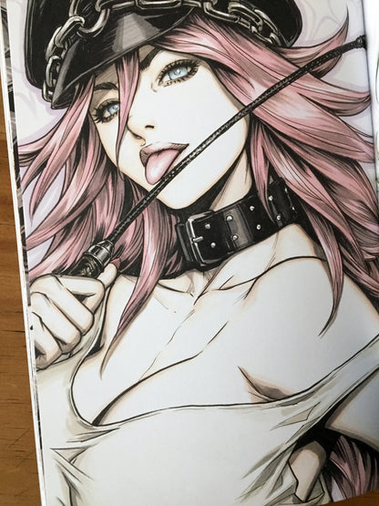 Sketchbook - Ink & Brush Inktober 2019 Artgerm Firmado