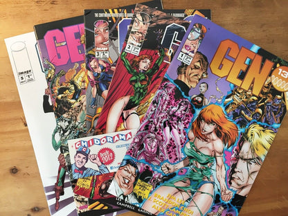 Comic Set - Gen 13 Completo 1st Series 1994 Scott Campbell