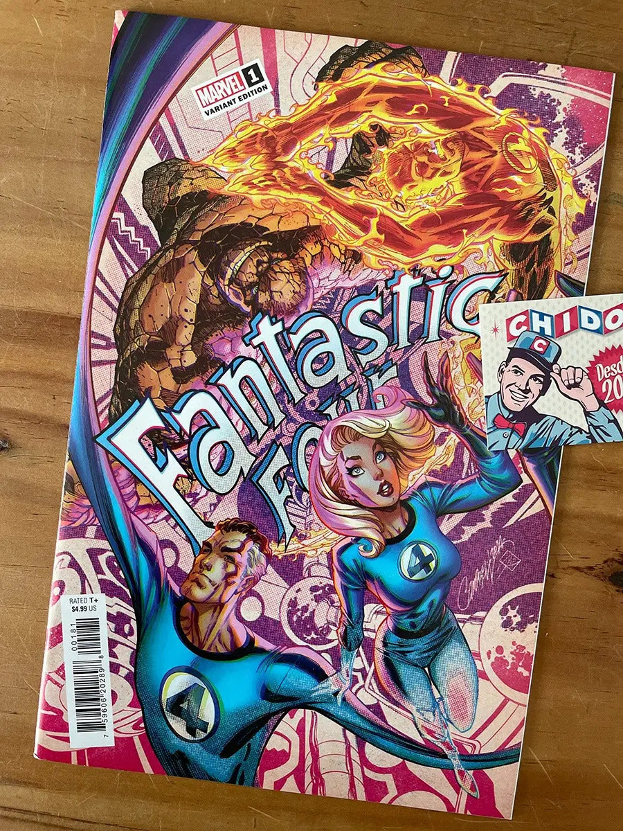 Comic - Fantastic Four #1 Scott Campbell Sue Richards