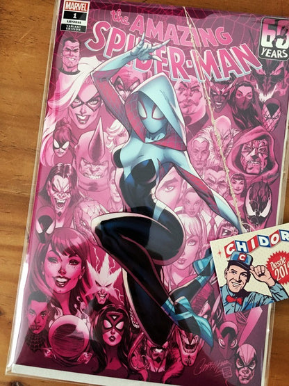 Comic Set - Amazing Spider-man #1 Scott Campbell Spiderverse
