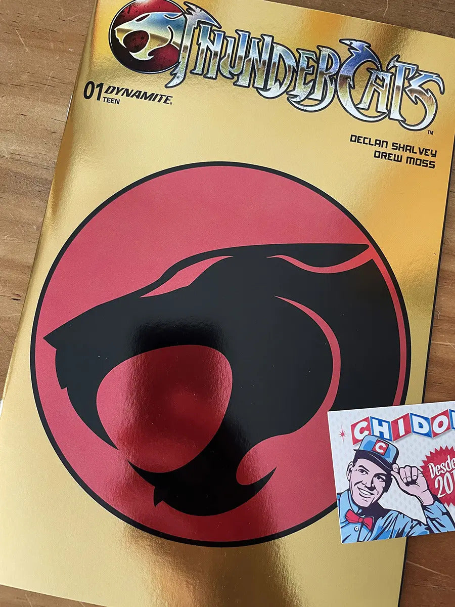 Comic - Thundercats #1 Gold Logo Foil Variant