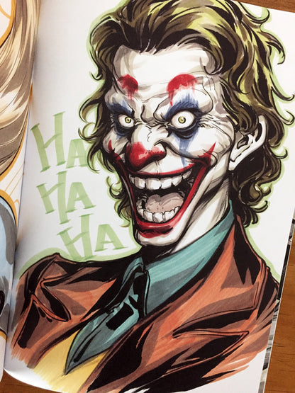 Sketchbook - Ink & Brush Inktober 2019 Artgerm Firmado