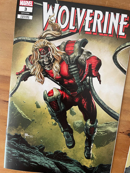 Comic - Wolverine Revenge #4 Y #5 Connecting Set Mico Suayan