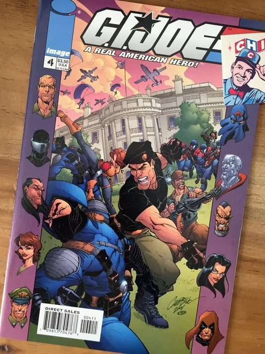 Comic - G.i. Joe #4 Gi Joe Scott Campbell