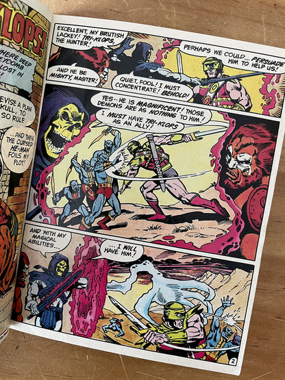 Mini Book - Masters Of The Universe 1982 Mattel Tri-klops