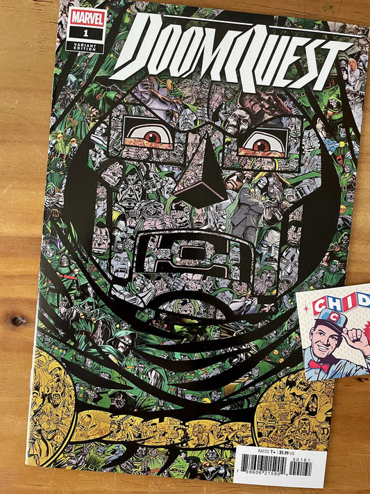 Comic - Doom Quest #1 Mr Garcin Variant