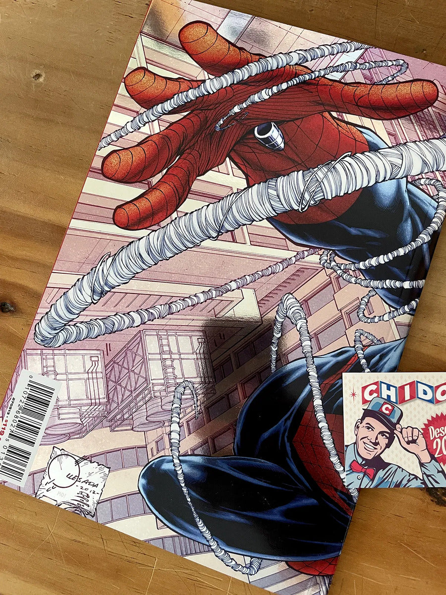 Comic - Amazing Spider-man #700 #77 Quesada Foil Mexico A